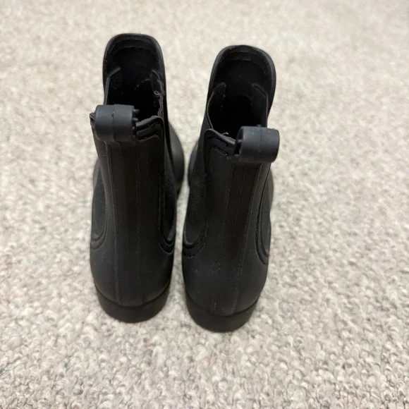 Jeffrey Campbell Black Ankle Rain Boots - Picture 5 of 5